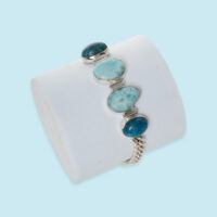 Cosmic Heart Connection Chain Bracelet