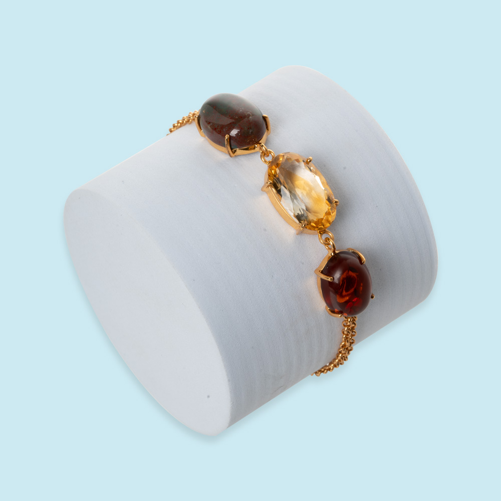 Balance Bracelet with thin chain Balance Bracelet with thin chain