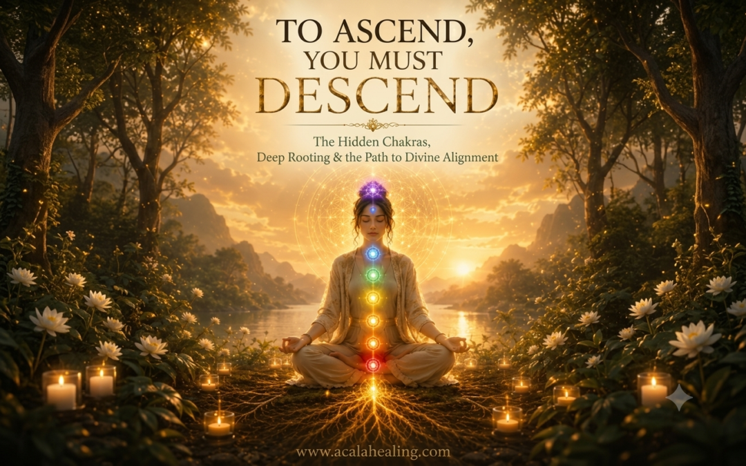 To Ascend, You Must Descend: The Hidden Chakra Journey from Earth to the Divine